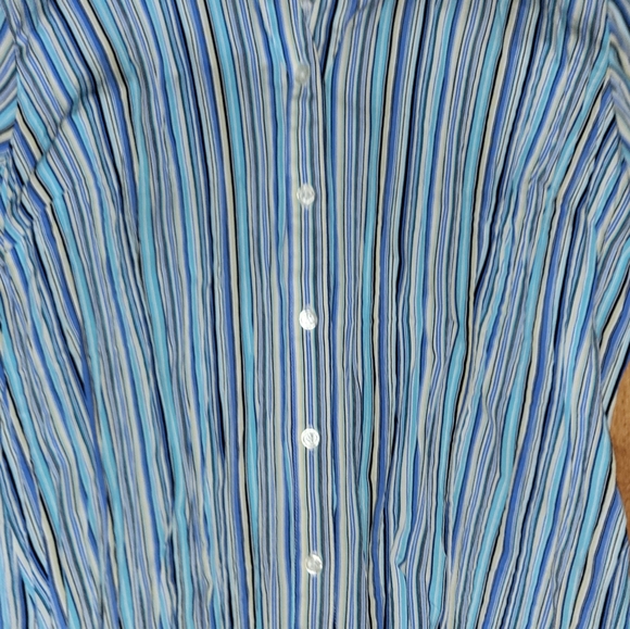 Como Fred David button-up collared blouse - Picture 4 of 6